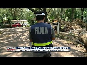 Getting your FEMA application processed faster