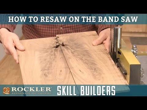 How to Resaw Lumber with a Band Saw | Rockler Skill Builders