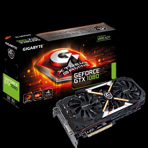 GeForce® GTX 1080 Xtreme Gaming 8G (Rev. 1.0) - GIGABYTE Global