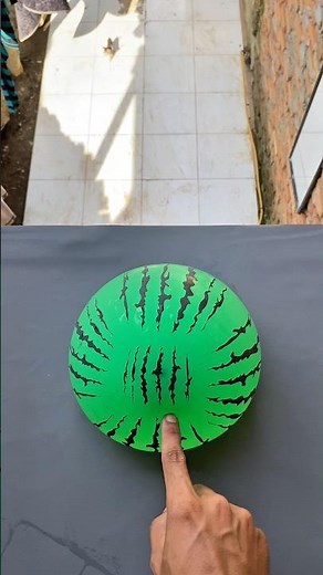 Experiment: Dropping a water balloon from a height—will it burst?