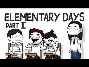 ELEMENTARY DAYS part 2 | Hunyo Animation | Pinoy Animation