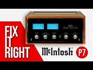 McIntosh MC 2105 Restoration P7: Let’s Fix The Reversed Headphone Jack & Test Voltages