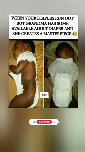 Grandma’s Creative Solution in a Diaper Emergency 😂 #shorts #viral #trending #shortvideo #grandma