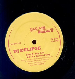 DJ Eclipse – One Two / Electro Party (2005, Vinyl)