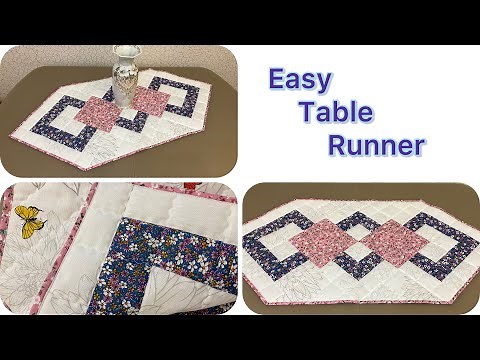 LOG CABIN Quilting Secrets EXPOSED in this Table Runner Tutorial! For Beginners.
