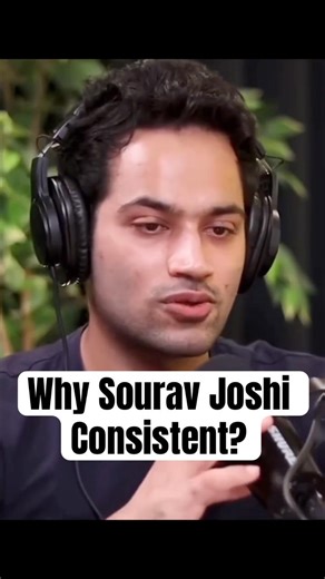 Why? Sourav Joshi Consistent?🤨 #shorts #shortsfeed