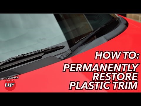 How to Permanently Restore Plastic Trim | Gtechniq C4 | Porsche Boxster Detailing