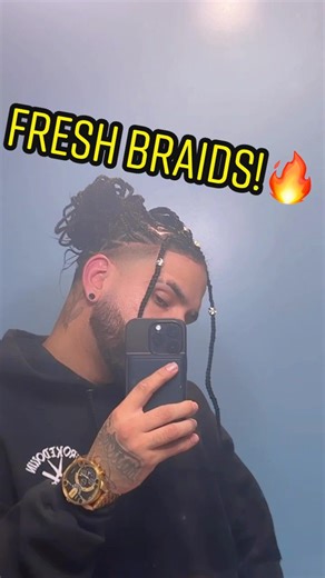 Stylish Box Braids for Men by Expert Braider