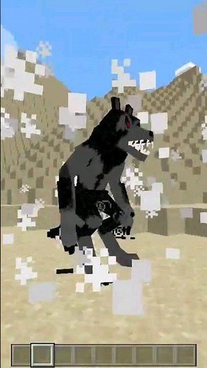 How to become a Werewolf! 🔥 #minecraft #mcpe #shorts