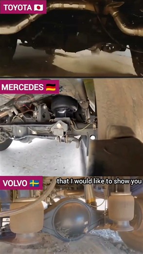 Underbody Engineering Battle! Toyota vs Mercedes vs Volvo