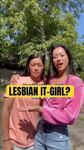 POV: your twin sister is 🏳️‍🌈 and is THE lesbian it-girl 😬🫣😳👀