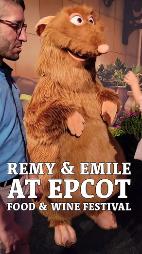 Look who we ran into at the EPCOT Food & Wine Festival Media Preview! 😍 | Chip and Company