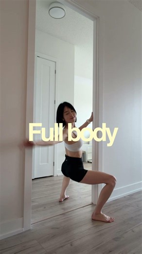 7 simple moves for toned thighs and strong hips 🔥 #homeworkout #workoutmotivation #begginers
