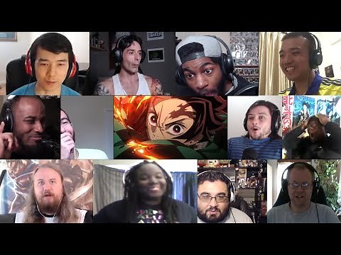 鬼滅の刃 Kimetsu no Yaiba Demon Slayer Episode 19 BIGGER Reaction Mashup