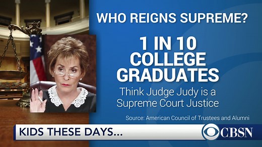 Supreme Court Justice Judy?