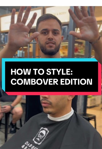 Combover Styling Tutorial for the Dapper Boss