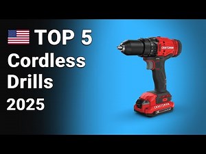TOP 5 Best Cordless Drill 2025