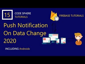 Send Notification on Data change in firebase Database || Firebase Notifications
