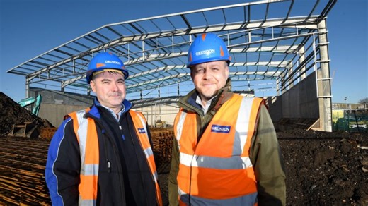 Work starts at industrial estate for new waste facility