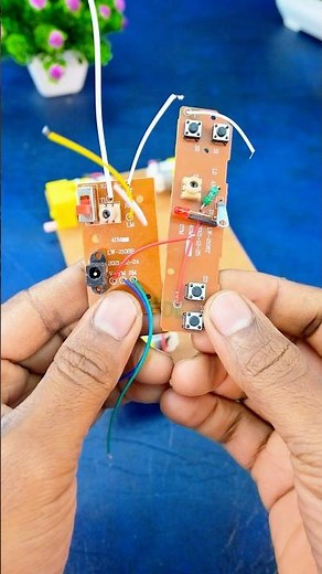 DIY 4CH Remote Controller | How to make a remote control car #shorts #trending #rccar #controller