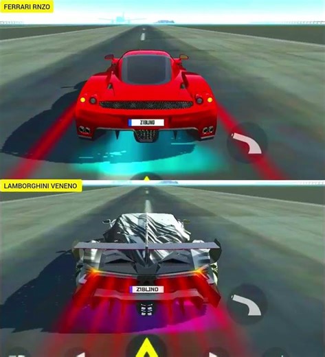 Ferrari Enzo Vs Lamborghini VENENO x Speed Test? #carsimulator2 #carsimulator2newupdatedownload #cpm