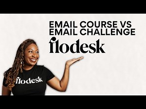 How to Setup an Email Course or Email Challenge | Flodesk Tutorial