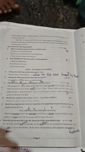 phase 3 set 2 session 10 English #exam #sessions