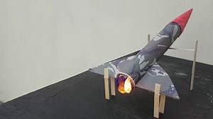 Matchstick Rocket Experiment | Rocket With Cardboard | Matchstick missile