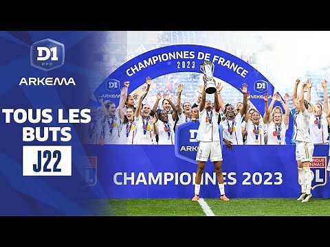 D1 Arkema, journée 22 : tous les buts