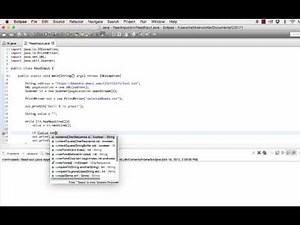 Read Write to File and Basic Try Catch in Java