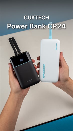 CUKTECH CP24 充电宝开箱! 自带cable 和 CCC 认证 ✈ 单数据线版本 ⚡ 40W 快充 🔋 20000mAh ❤ 2C 1A 输出 🔥 支持 PD, PPS, UFCS, QC2.0, Mipps, FCP, SCP 快充协议 双数据线版本 ⚡ 40W 快充 🔋 20000mAh 🍎 自带MFi 认证 Lighting cable & Type C cable #cuktech #cp24 #powerbank #fastcharge #40W #MFI #CCC | Zing Gadget 中文版