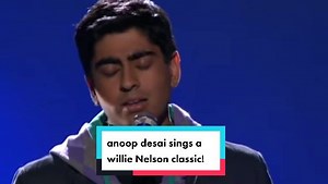 Anoop Desai Stunningly Sings Willie Nelson Classic