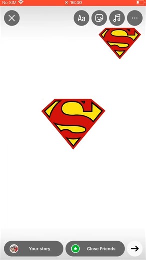 @emoji on Instagram: "Making the Superman logo 🦸🏻‍♂️ #superman #emoji #emojis #emojiart #emojichallenge #emojiparty #smiley #challenge #phonk"