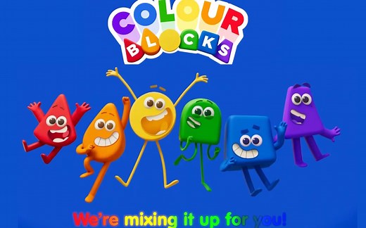 英国动画片，《Colourblocks颜色积木》30集（字幕）+油管拓展