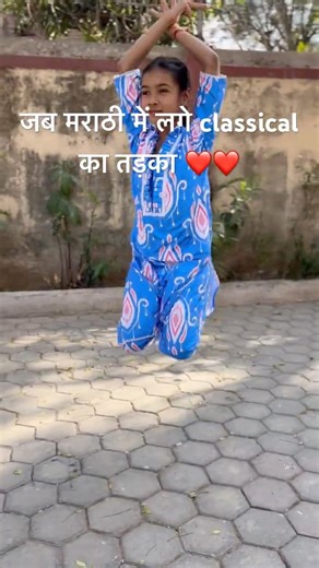 Bharatnatyam fusion with marathi tadka 🩷 #dance #trending #bharatnatyam #dancer #fusion #apsaraali