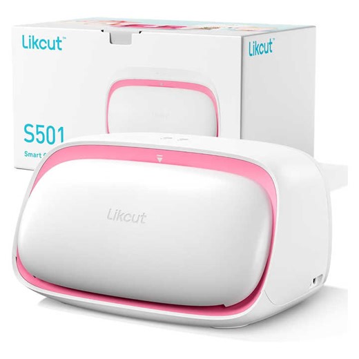 Likcut S501 DIY Portable Smart Cutting Machine Vinyl Cutter for Family School Fun Projects Decorations Upgrade Graph Plotter