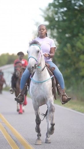 Nothing but a good old time riding in McCalla, AL to celebrate Uncle Tommy's Birthday. Tag everyone🫶🏾💙 #trailride #horse #alabama #fyp #horses | Zay Visions