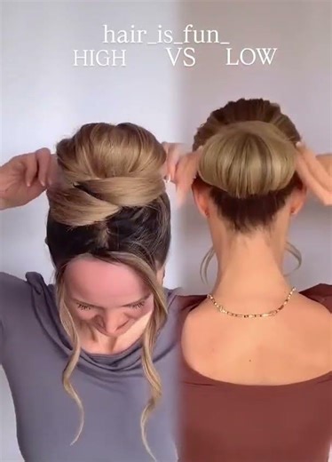 Easy hairstyles 🍁#trending #hairstyle ‪@LuxyHair‬ ‪@Beauty.Secret1‬