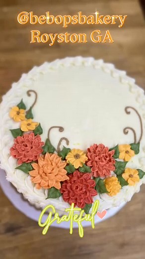 #Cake #thanksgiving #grateful #local #royston | BeBop's Bakery and Bistro