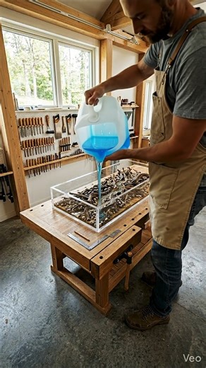 I Turned Tree Roots Into a River… Resin Table Reveal 🌳💧