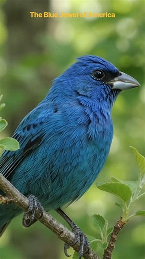 Indigo Bunting 🐦💙 | Stunning Blue Bird of America 🇺🇸 | USA Wildlife 4K