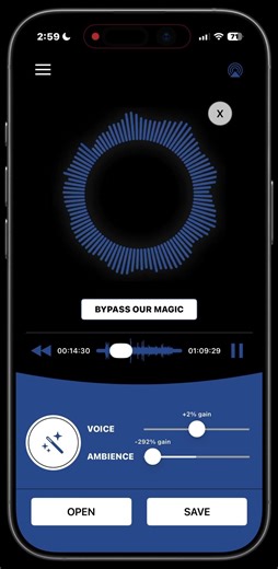 Check out the power of our Podcast Cleaner app in this extreme extreme example.