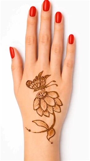 Butterfly tattoo henna design/butterfly 🦋🦋🦋mehndi design #shorts