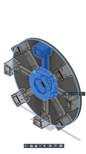 JW Yarb on Instagram: "Drive Sprocket #cad #3d #draw #design #model"