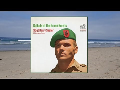 "Ballad Of The GREEN BERETS" (Lyrics) ⭐ SSgt BARRY SADLER ⭐ 1966