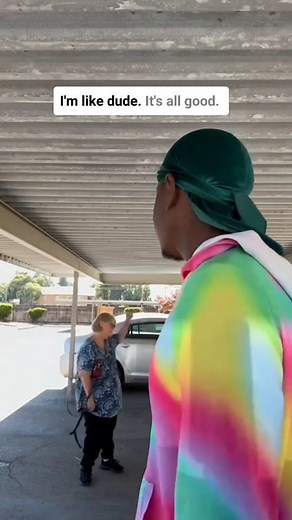 Good News Movement | "I'm gonna always be here, so whenever you need me." 😭 ❤️ 92% say seeing people do positive things for one another makes them want to do... | Instagram