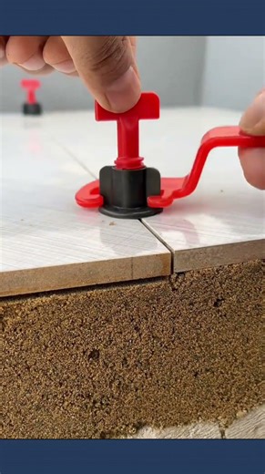 Smart tool that makes tile installation easier and perfectly level #lifehacks #tools #tilework #DIY