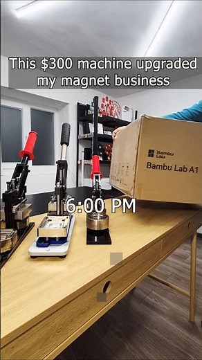 This $300 machine upgraded my magnet business