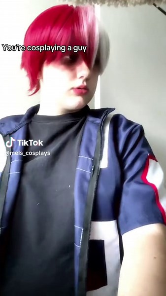 SO WHAT IF IMA GIRL #fyp #todoroki #mha #todorokicosplay #cosplay #mhacosplay