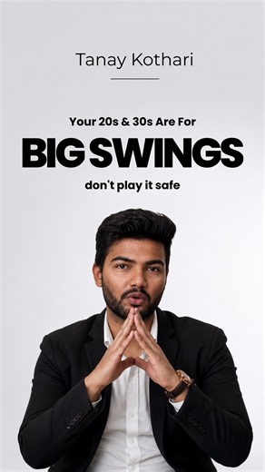 Your 20s and 30s are limited. What are you going to do with them?